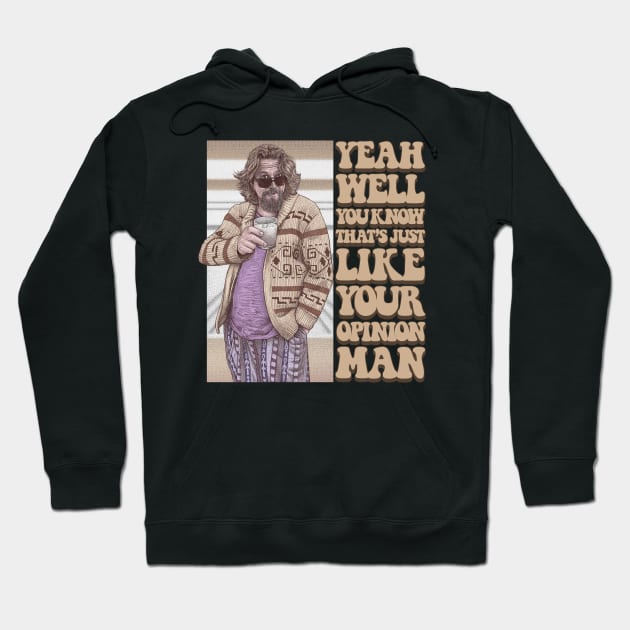 The Big Lebowski Hoodie by StayTruePonyboy